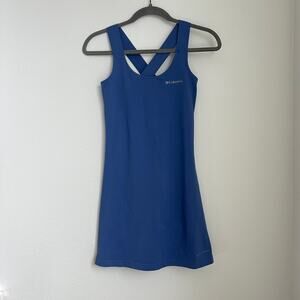 Columbia Blue Girl's Hike Dress M Gorpcore Athleisure Preppy Sporty Effortless